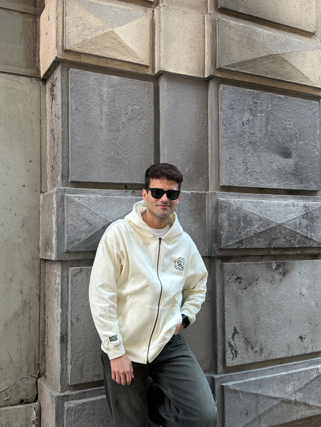 SUDADERA ZIPPER RAZZA