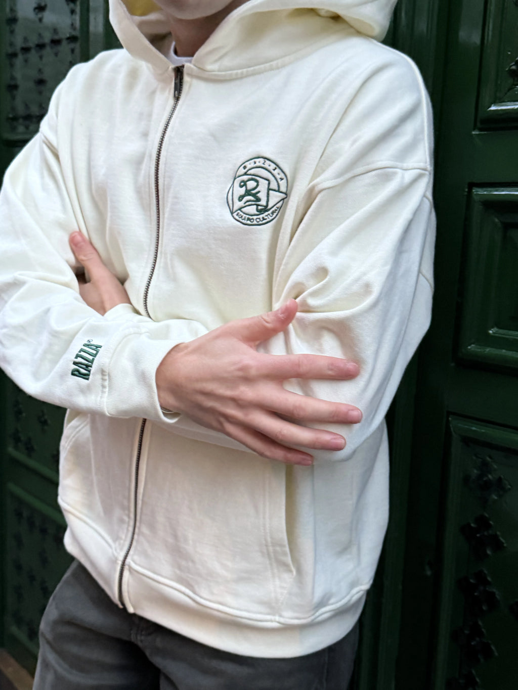 SUDADERA ZIPPER RAZZA