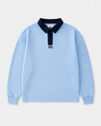 LIGHTWEIGHT LONG SLEEVE SWEATSHIRT PURE BREED - BLUE