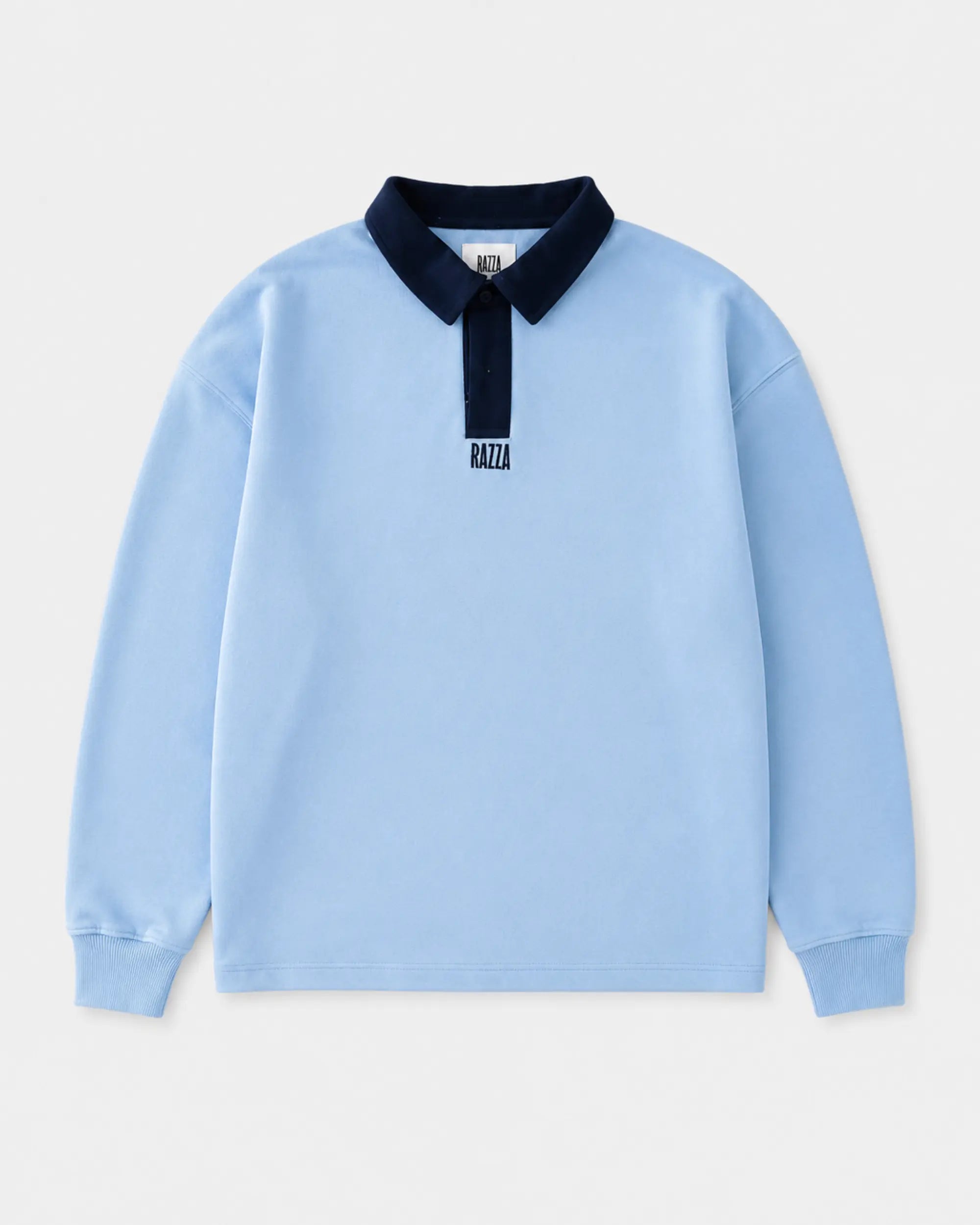 LIGHTWEIGHT LONG SLEEVE SWEATSHIRT PURE BREED - BLUE