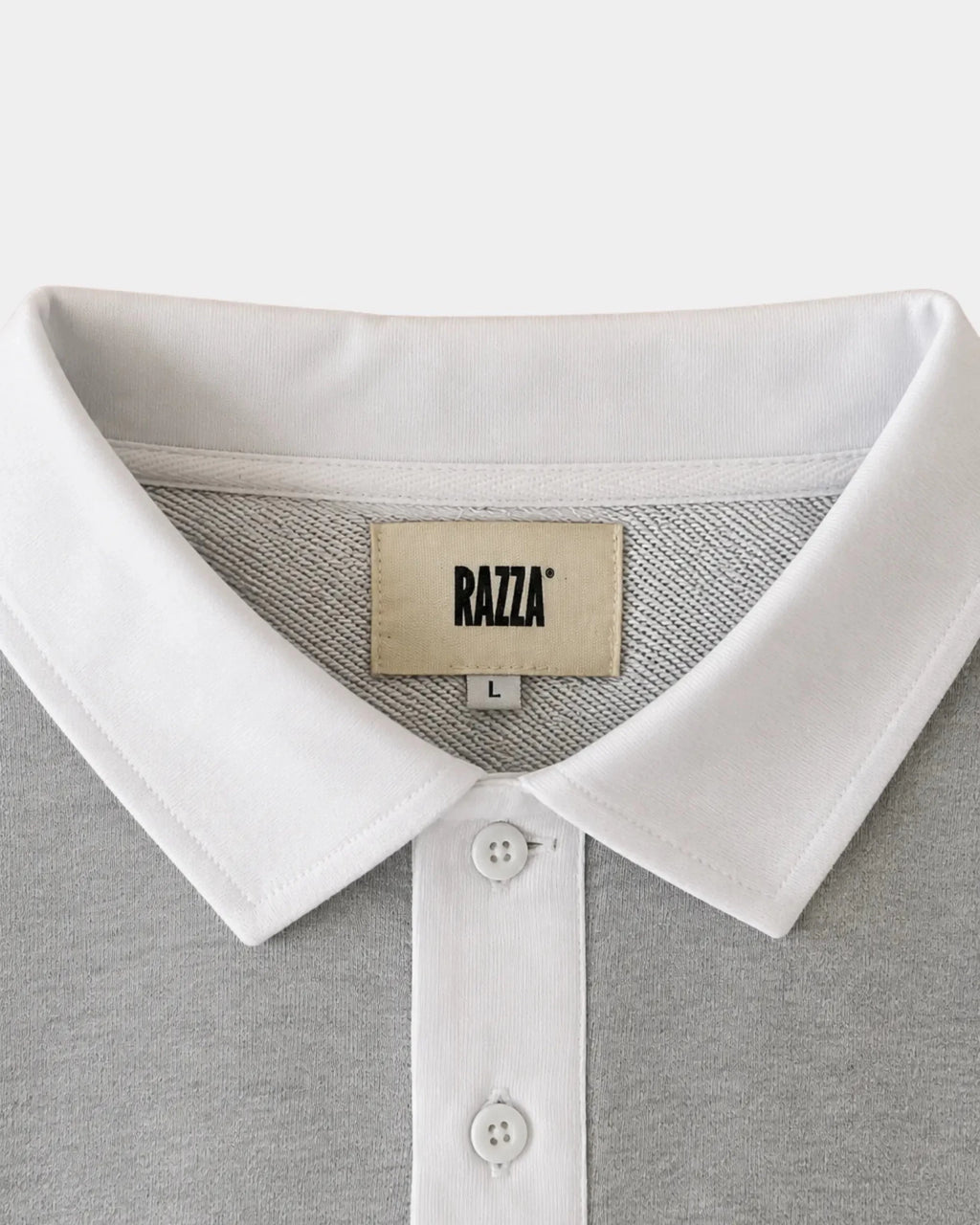 SUDADERA POLO PURA SANGRE - GRIS - RAZZA