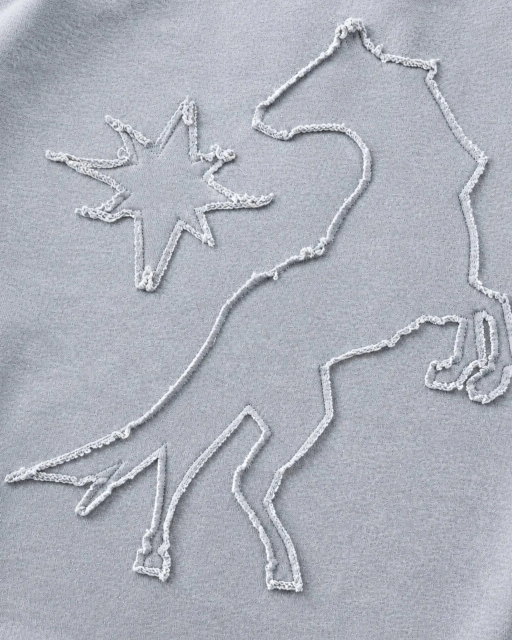 SUDADERA POLO PURA SANGRE - GRIS - RAZZA