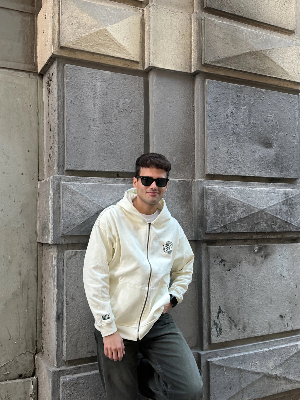 SUDADERA ZIPPER RAZZA - RAZZA