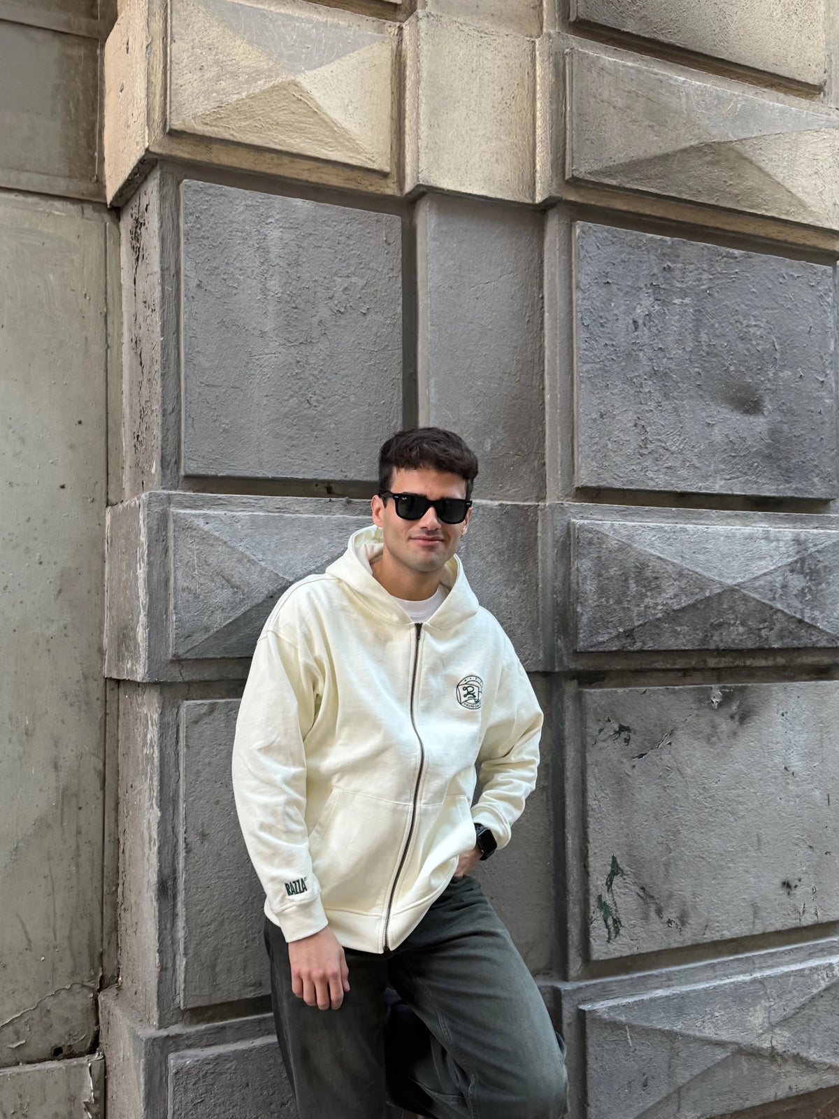 SUDADERA ZIPPER RAZZA - RAZZA